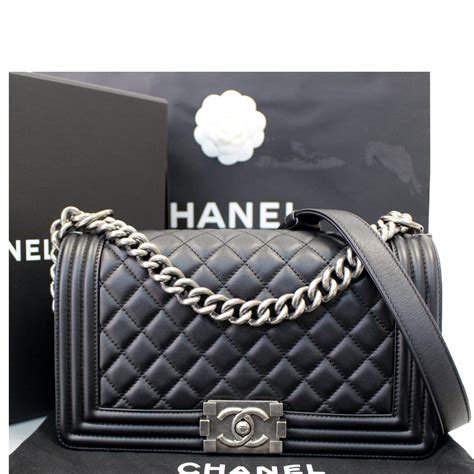 chanel boy new medium shw|Chanel boy bag medium price.